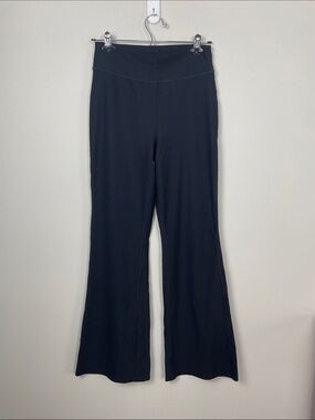 Black flair Yoga Pants - medium